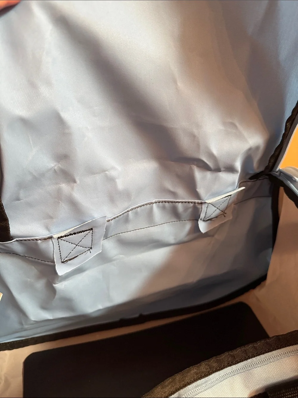 ⭐️ ADIDAS - Light Blue Duffel Bag with Black Accents
